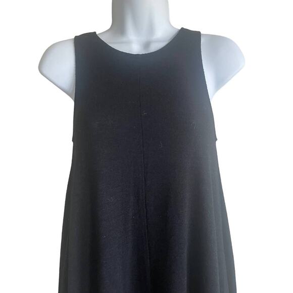 Aritzia Wilfred Free Dress Women XXS Black Flowy Stretch Comfort Beachy Festival - Picture 8 of 9